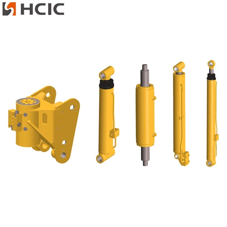 Xi lanh thủy lực loại gắn mặt bích hạng nặng